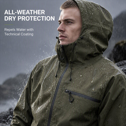 Men's Outdoor Waterproof Hooded Jacket