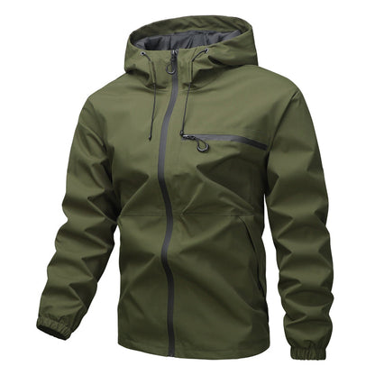 Men's Outdoor Waterproof Hooded Jacket