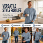 Bestseller🏆👕 Men's Loose-Fit Long Sleeve T-Shirt