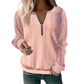 🍂 New Arrival ✨ Women’s Half-Zip Cable Knit Sweater – Elegant Warmth For Everyday Style 🤍