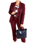 💖Women's 3-Piece Suit Set Blazer Top & Pants