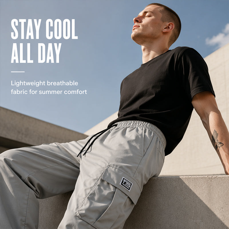 🖤Black Friday Sale:50% OFF🖤🏷️ Men's Multi-Pocket Loose-Fit Cargo Pants