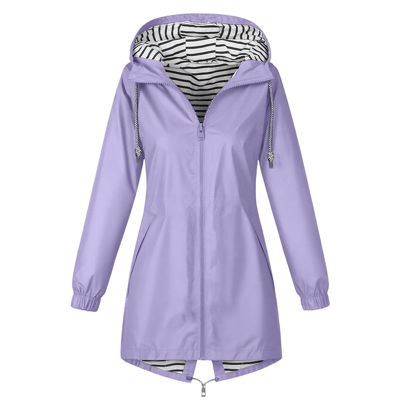 🌧️ Ready When the Weather Turns ⚡️ Women's Waterproof Hooded Outdoor Jacket