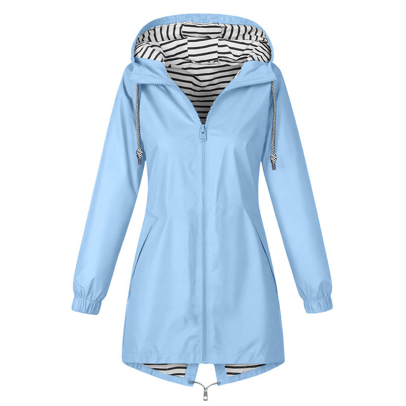 🌧️ Ready When the Weather Turns ⚡️ Women's Waterproof Hooded Outdoor Jacket