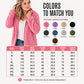 🍂🧥Women's Cozy Fuzzy Hooded Jacket – Soft Zip-Up Outerwear for Everyday Warmth
