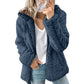 🍂🧥Women's Cozy Fuzzy Hooded Jacket – Soft Zip-Up Outerwear for Everyday Warmth