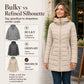 ❄️Warmth Without the Bulk | Women's Plush-Lined Hooded Mid-Length Coat⚡ Free Shipping