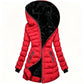 ❄️Warmth Without the Bulk | Women's Plush-Lined Hooded Mid-Length Coat⚡ Free Shipping