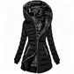 ❄️Warmth Without the Bulk | Women's Plush-Lined Hooded Mid-Length Coat⚡ Free Shipping