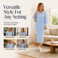 ⌛Limited-Time Offer-Women's Off-Shoulder Sweatshirt & Camisole Dress Set