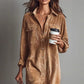 ✨ Women's Casual Shirt Dress – Elegant Button-Up Dress for Everyday Comfort & Style