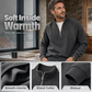 🧥 Refined Warmth, Easy Everyday Fit | Men's Half-Zip Stand-Collar Sweatshirt