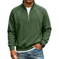 🧥 Refined Warmth, Easy Everyday Fit | Men's Half-Zip Stand-Collar Sweatshirt