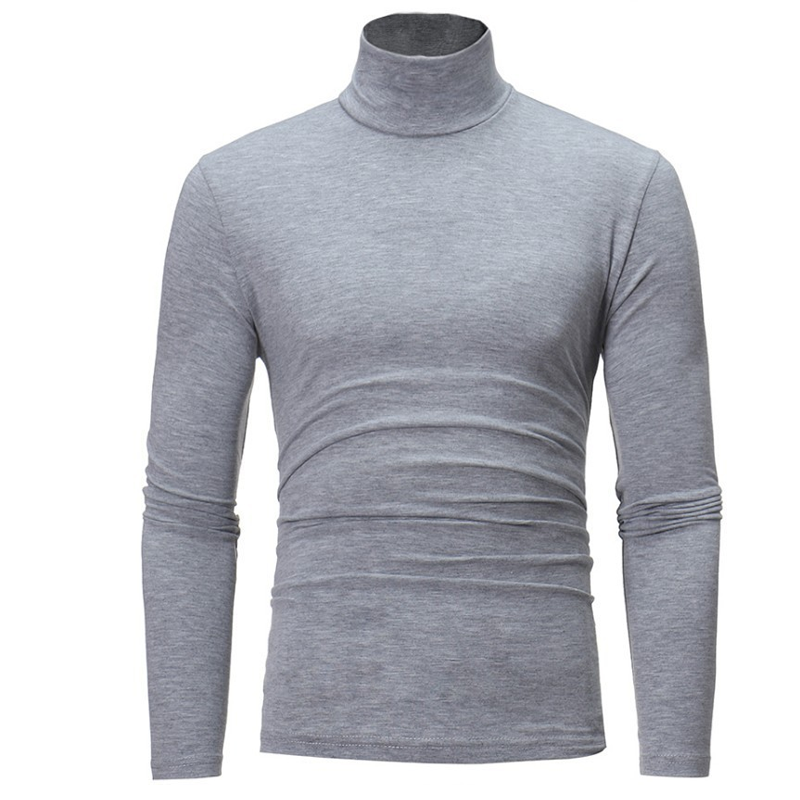 🖤Black Friday Sale:50% OFF🖤✨Men's Slim Fit Mock Turtleneck Top – Sleek, Stretchy, Modern Everyday Essential
