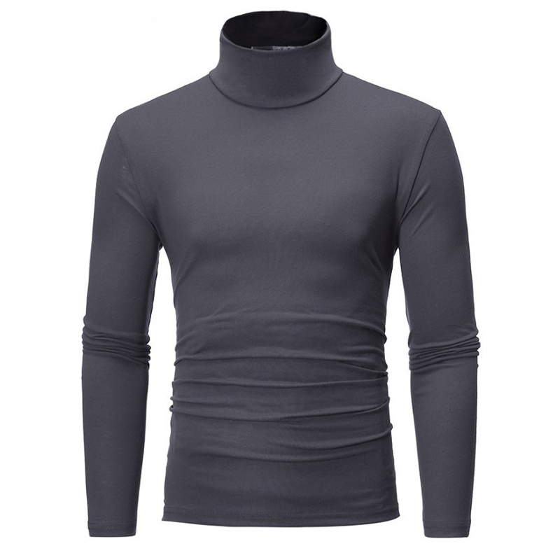 🖤Black Friday Sale:50% OFF🖤✨Men's Slim Fit Mock Turtleneck Top – Sleek, Stretchy, Modern Everyday Essential