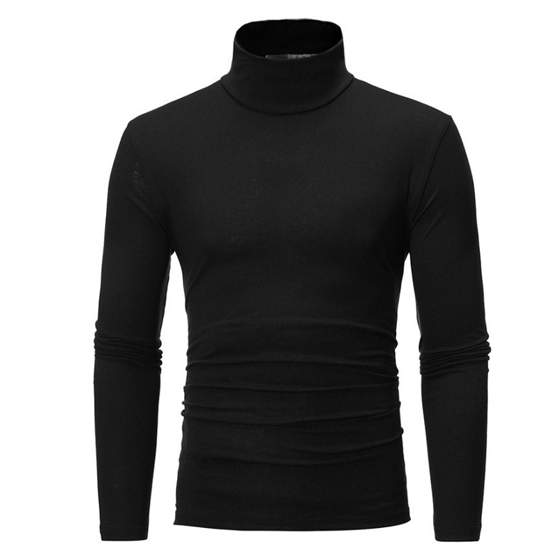 🖤Black Friday Sale:50% OFF🖤✨Men's Slim Fit Mock Turtleneck Top – Sleek, Stretchy, Modern Everyday Essential