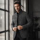 🧥❄️Men's Slim-Fit Mandarin Collar Blazer
