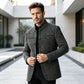 🧥❄️Men's Slim-Fit Mandarin Collar Blazer
