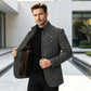 🧥❄️Men's Slim-Fit Mandarin Collar Blazer