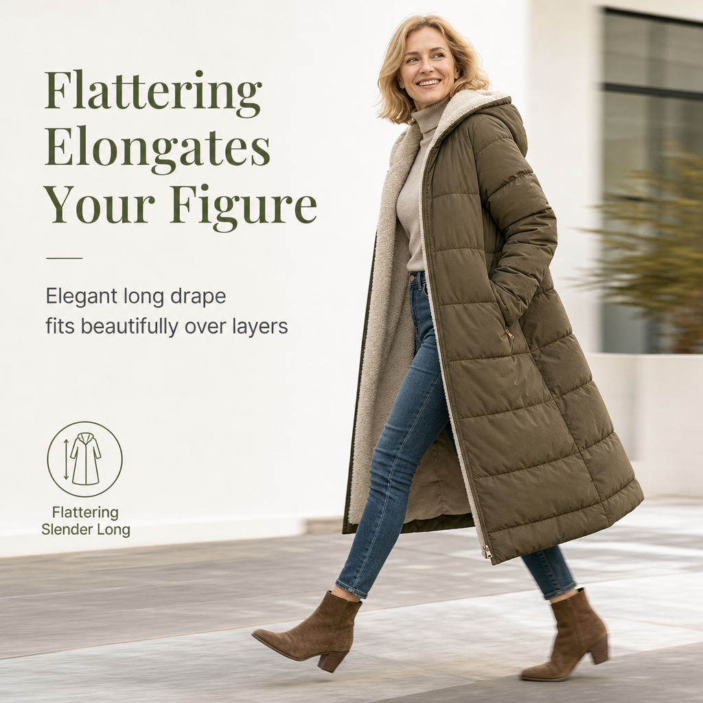 🧥 Two Looks, One Cozy Coat | Women's Reversible Hooded Padded Coat ⚡ Free Shipping