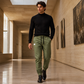 👖 Adjustable Comfort, Clean Tapered Fit | Men's Drawstring Casual Pants