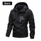 💧 Ready for Rain, Built for More | Men's Waterproof Detachable-Hood Multi-Pocket Jacket