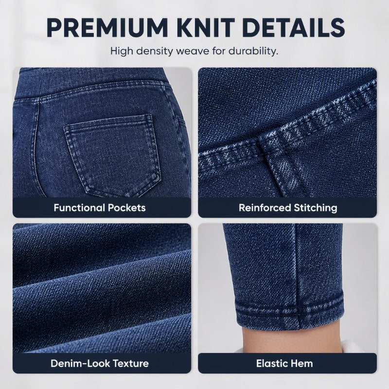 ✨👖 High Waist Denim Leggings That Shape & Flatter Your Figure