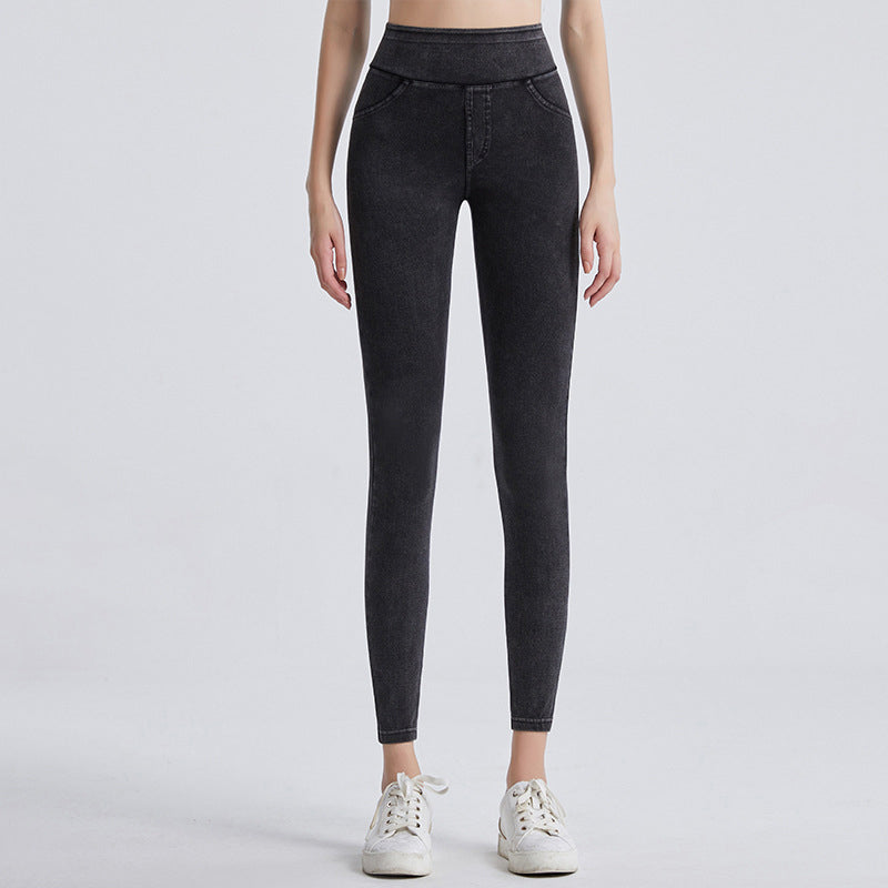 ✨👖 High Waist Denim Leggings That Shape & Flatter Your Figure