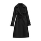 🧥 Smooth Drape, Polished Silhouette | Women's Mid-Length Trench Coat ⚡ Free Shipping