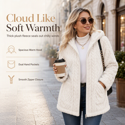 👚✨Women's Casual Plush Solid Color Cardigan✨