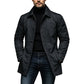 🌧️ More Coverage, Sharper Style | Men's Waterproof Mid-Length Trench Coat⚡Free shipping