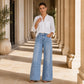 👖 Front Seam Detail, Flattering Wide-Leg Fit | Women's Jeans