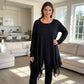 🌸 Tassel Lace Detail, Flattering Relaxed Drape | Women's Boho Tunic Top
