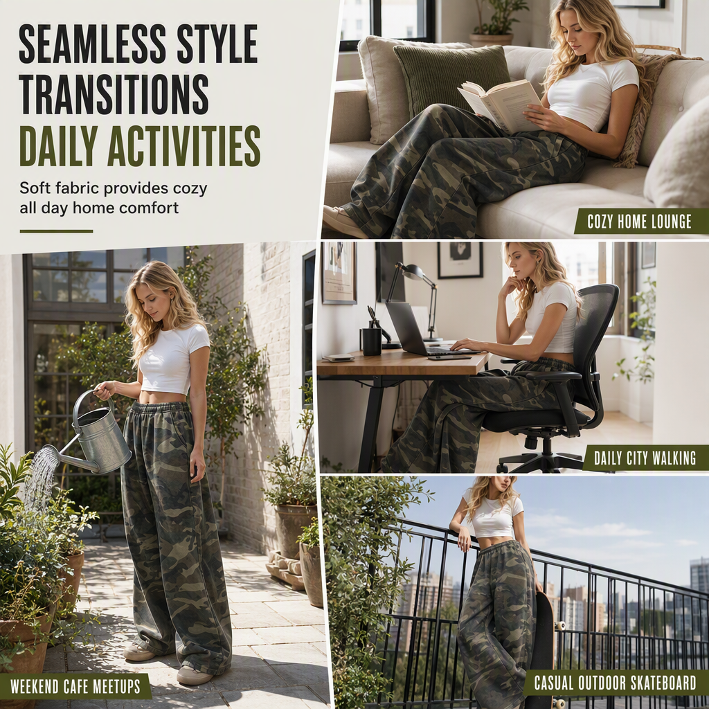 🖤 Black Friday Early Access: 50% OFF 🖤 Vintage Wash, Effortless Drape | Women's Oversized Wide-Leg Sweatpants