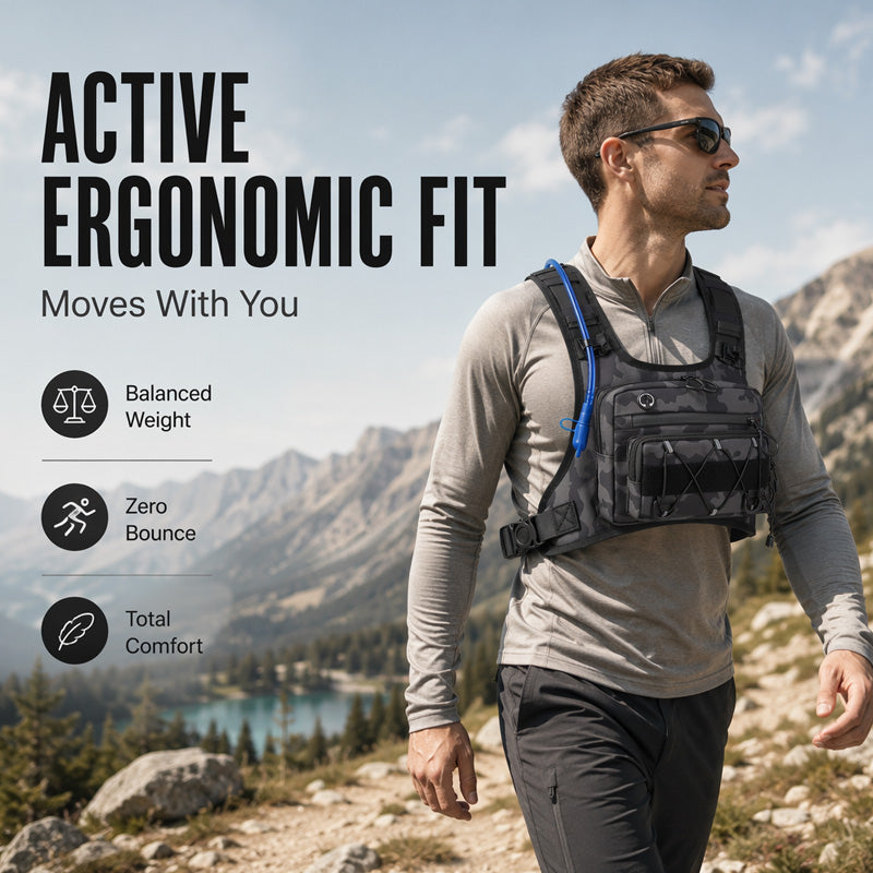 🚴Chest Bag Hydration Ready Cycling Vest Pack for Men