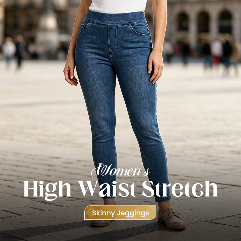 🖤Black Friday Sale:50% OFF🖤👍✨Stretch That Moves With You | Women's High-Waist Skinny Jeggings