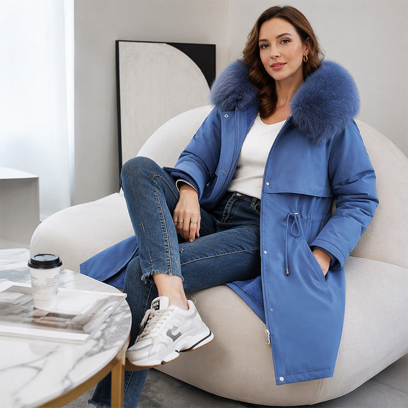 🖤Black Friday Sale:50% OFF🖤🧥 More Coverage, Easy Everyday Warmth | Women's Mid-Length Jacket