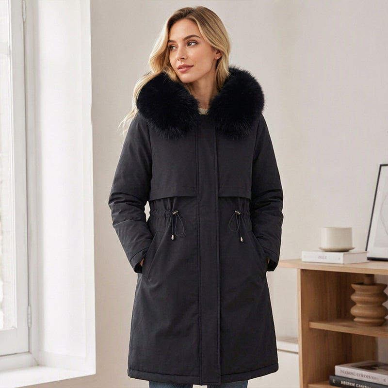 🖤Black Friday Sale:50% OFF🖤🧥 More Coverage, Easy Everyday Warmth | Women's Mid-Length Jacket