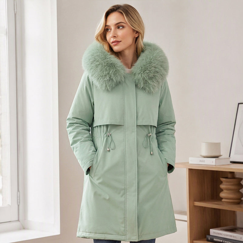 🖤Black Friday Sale:50% OFF🖤🧥 More Coverage, Easy Everyday Warmth | Women's Mid-Length Jacket