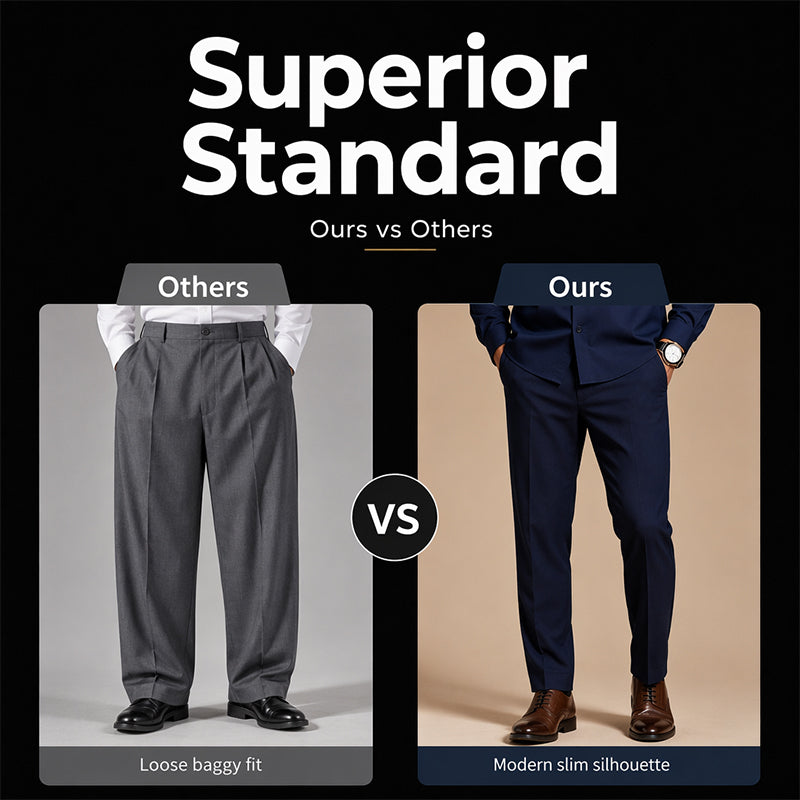 ✨ Men's Two-Piece Shirt & Pants Set – Stylish Comfort For Everyday Wear 👔