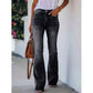 ✨ Women's High-Waisted Flare Jeans – Chic Look, Perfect Fit 💃