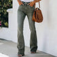 ✨ Women's High-Waisted Flare Jeans – Chic Look, Perfect Fit 💃