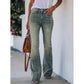 ✨ Women's High-Waisted Flare Jeans – Chic Look, Perfect Fit 💃