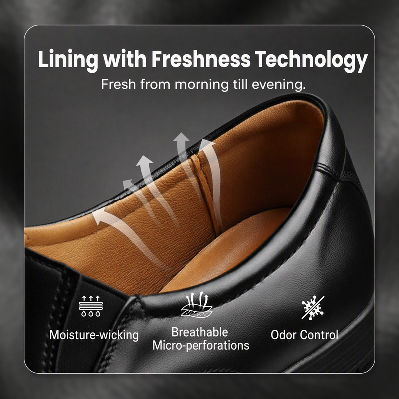 👞 Men's Business Leather Shoes – Elegant Style & Comfortable Fit ✨