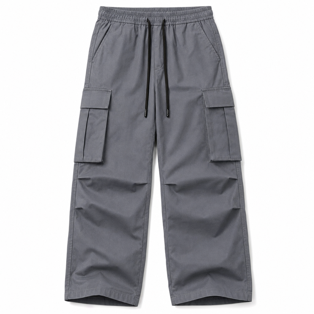 🖤Men's Casual Cargo Pants with Drawstring – Relaxed Comfort Meets Modern Style👖