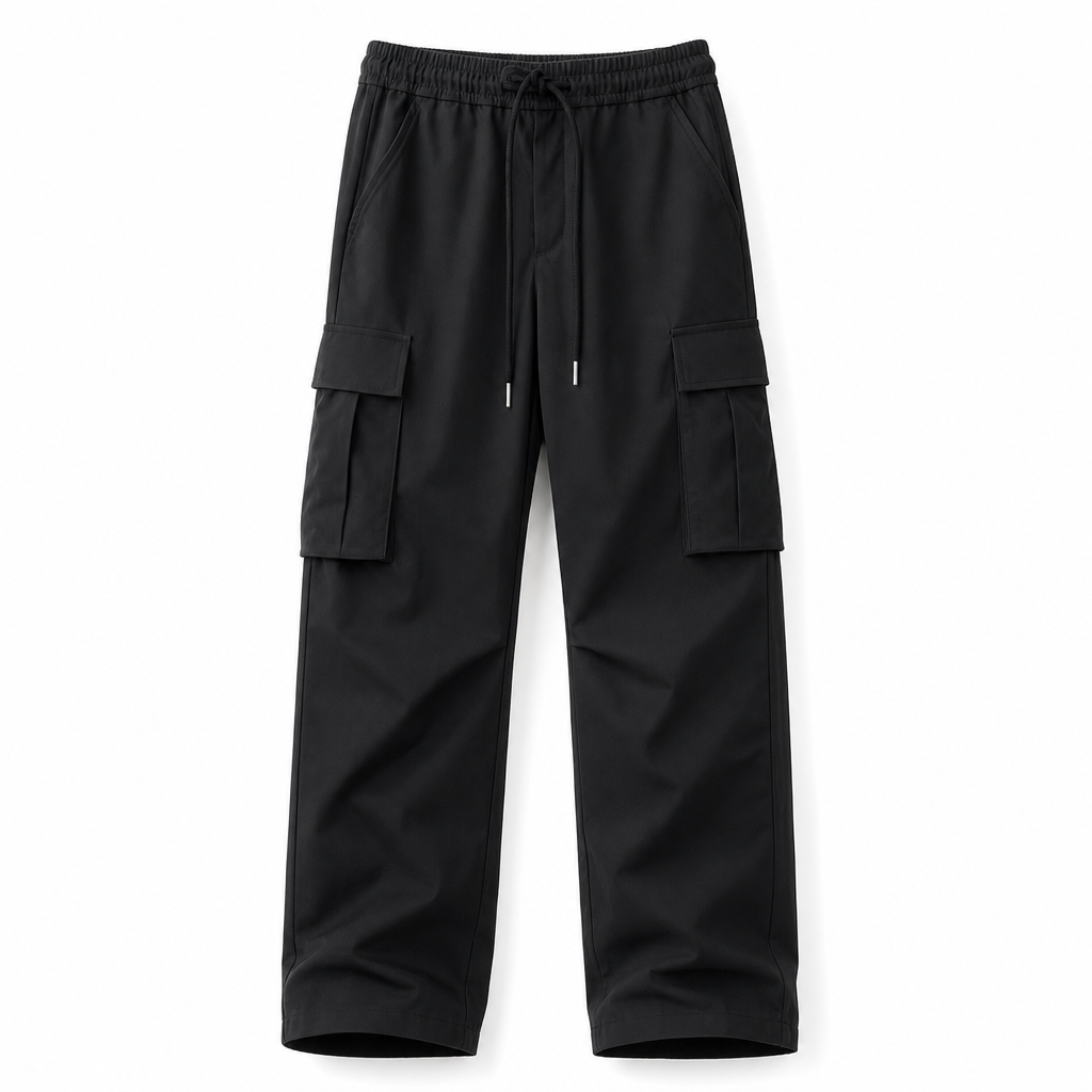 🖤Men's Casual Cargo Pants with Drawstring – Relaxed Comfort Meets Modern Style👖