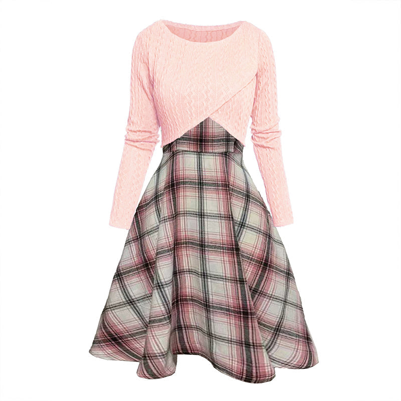 🍂 New Arrival Hot Pick ✨ Women's Plaid Two-Piece Set – Chic Style & Effortless Elegance 🤎