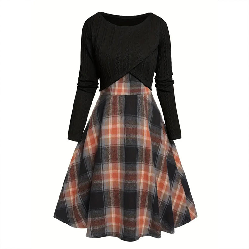 🍂 New Arrival Hot Pick ✨ Women's Plaid Two-Piece Set – Chic Style & Effortless Elegance 🤎