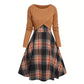 🍂 New Arrival Hot Pick ✨ Women's Plaid Two-Piece Set – Chic Style & Effortless Elegance 🤎