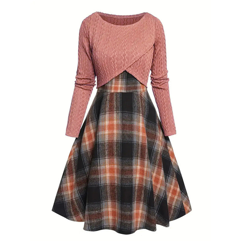 🍂 New Arrival Hot Pick ✨ Women's Plaid Two-Piece Set – Chic Style & Effortless Elegance 🤎